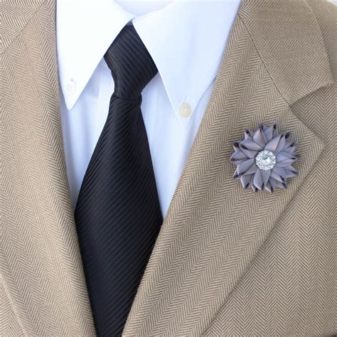 fabric no metal lapel pins for men|men's lapel pins unique.